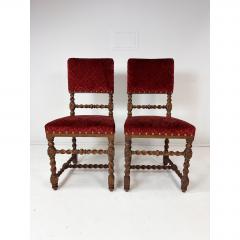 Early 20th Century Set of Four Baroque Style Dining Chairs - 4757952
