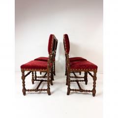Early 20th Century Set of Four Baroque Style Dining Chairs - 4757954