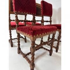 Early 20th Century Set of Four Baroque Style Dining Chairs - 4757959