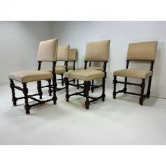 Early 20th Century Set of Six Baroque Style Dining Chairs - 4215039