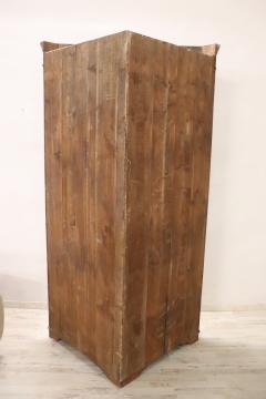 Early 20th Century Solid Walnut Corner Cupboard or Corner Cabinet - 3468441