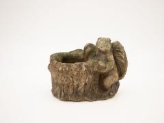Early 20th Century Squirrel Bird Bath - 2390516