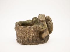 Early 20th Century Squirrel Bird Bath - 2390517