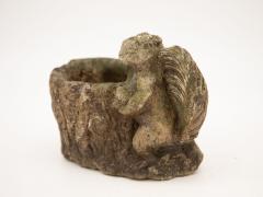 Early 20th Century Squirrel Bird Bath - 2390530