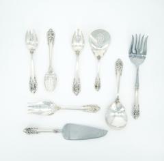 Early 20th Century Sterling Silver Flatware Service For 24 People - 3444836