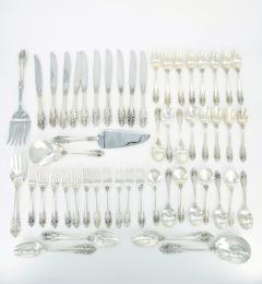 Early 20th Century Sterling Silver Flatware Service For 24 People - 3444845