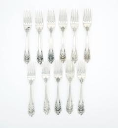 Early 20th Century Sterling Silver Flatware Service For 24 People - 3444847
