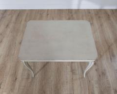Early 20th Century Swedish Coffee Table with Graceful Cabriole Legs - 4364584