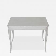 Early 20th Century Swedish Coffee Table with Graceful Cabriole Legs - 4369100