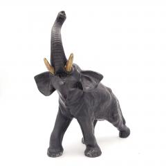 Early 20th Century Trumpeting Elephant Possibly Japan circa 1920 - 3928681