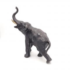 Early 20th Century Trumpeting Elephant Possibly Japan circa 1920 - 3928685