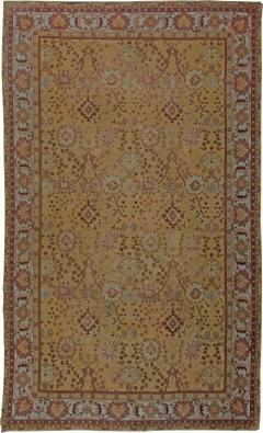 Early 20th Century Turkish Oushak Handmade Wool Rug - 2456787