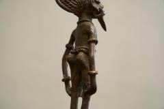 Early 20th Century West African Tribal Figurine in Cast Brass - 4395675