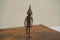 Early 20th Century West African Tribal Figurine in Cast Brass - 4395753