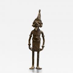 Early 20th Century West African Tribal Figurine in Cast Brass - 4396900