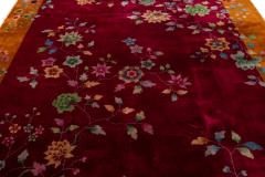 Early 20th Centuy Antique Art Deco Chinese Wool Rug 9 x 12 - 1412735
