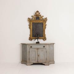 Early 20th c Italian Painted Serpentine Buffet - 3620937