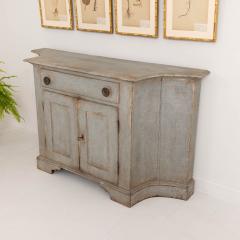 Early 20th c Italian Painted Serpentine Buffet - 3620941