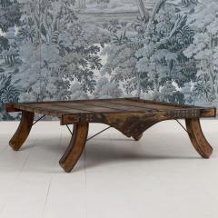 Early 20th c Mauritanian Acacia Wood Coffee Table - 3987993