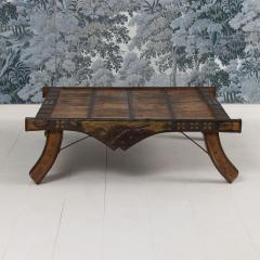 Early 20th c Mauritanian Acacia Wood Coffee Table - 3987998