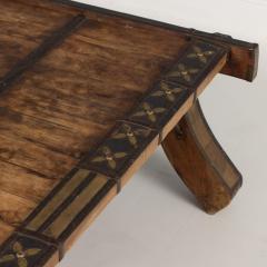 Early 20th c Mauritanian Acacia Wood Coffee Table - 3988003