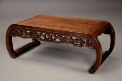 Early 20th century Chinese padouk rectangular low table - 4752774