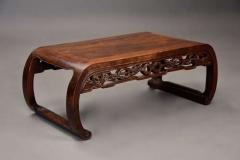 Early 20th century Chinese padouk rectangular low table - 4752926