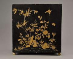 Early 20th century highly decorative Chinese lacquered table cabinet - 4756027