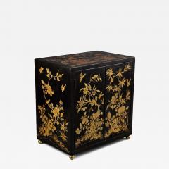 Early 20th century highly decorative Chinese lacquered table cabinet - 4762072