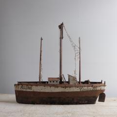 Early 20th century naive boat - 4228917
