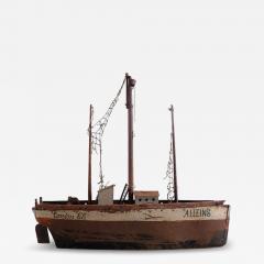 Early 20th century naive boat - 4229865