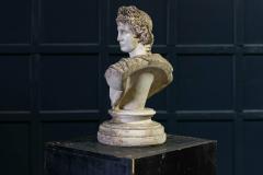 Early 20thC Large Stone Roman Bust - 1954414