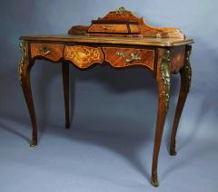 Early 20thc French Kingwood writing table - 4780364