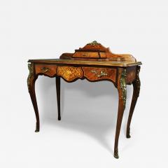 Early 20thc French Kingwood writing table - 4790158