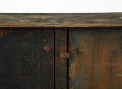 Early American Painted Two Door Cabinet - 3121147