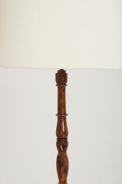 Early Art Deco Birch Floor Lamp - 2780627