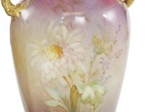 Early Art Nouveau Gilt Porcelain Pair Vase - 2288858