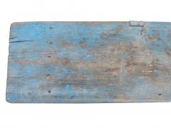 Early Bench With Blue Paint - 3259896