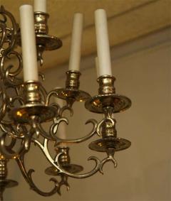 Early Brass Fifteen Arm Chandelier - 2152658