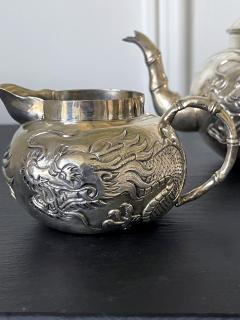 Early Chinese Export Silver Tea Service by Cutshing - 2741648