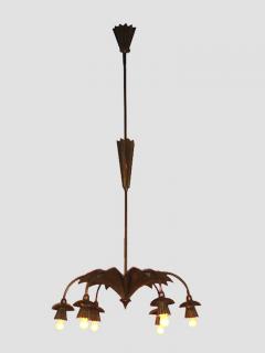 Early Czech Rhondo Cubist Chandelier - 508469