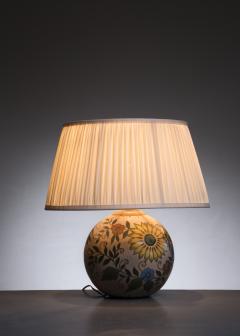 Early Dutch Ceramic table lamp by Plateel Gouda - 2340049