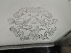 Early English Georgian Sterling Silver Square Salver 1727 - 3754213