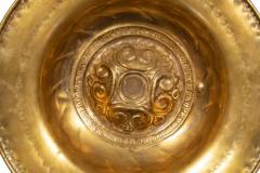 Early European Brass Alms Plate - 4137623