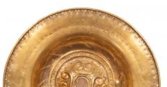 Early European Brass Alms Plate - 4137625