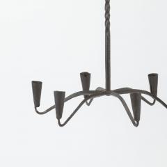 Early Forged Iron Spanish Chandelier - 3070609