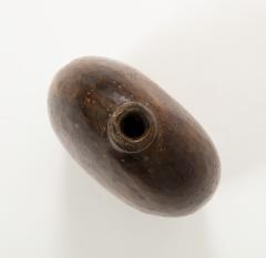 Early French Wooden Flask France c 1750 Inititaled - 2938004