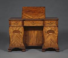 Early George III Mahogany Writing Commode Bearing Crest Of The Dukes Of Norfolk - 2488468