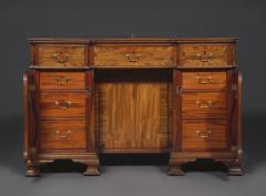 Early George III Mahogany Writing Commode Bearing Crest Of The Dukes Of Norfolk - 2488469