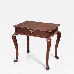 Early Georgian Oak Side Table - 3412263